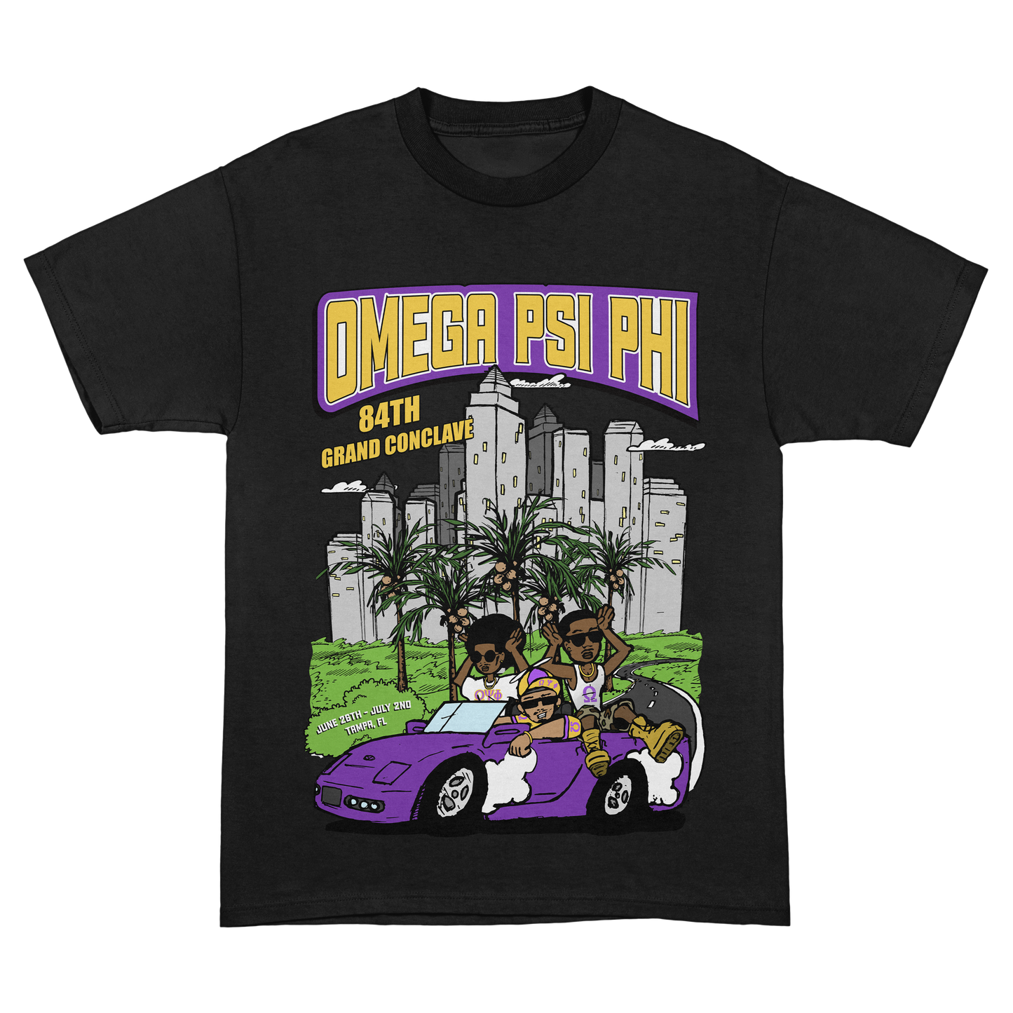 Omega Psi Phi 84th Grand Conclave Shirt