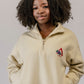 Delta Sigma Theta Half Zip Sweatshirt