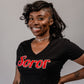 Delta Sigma Theta  Black Soror V-Neck