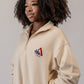 Delta Sigma Theta Quarter Zip Sweatshirt