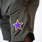 Omega Psi Phi Performance Green Shorts