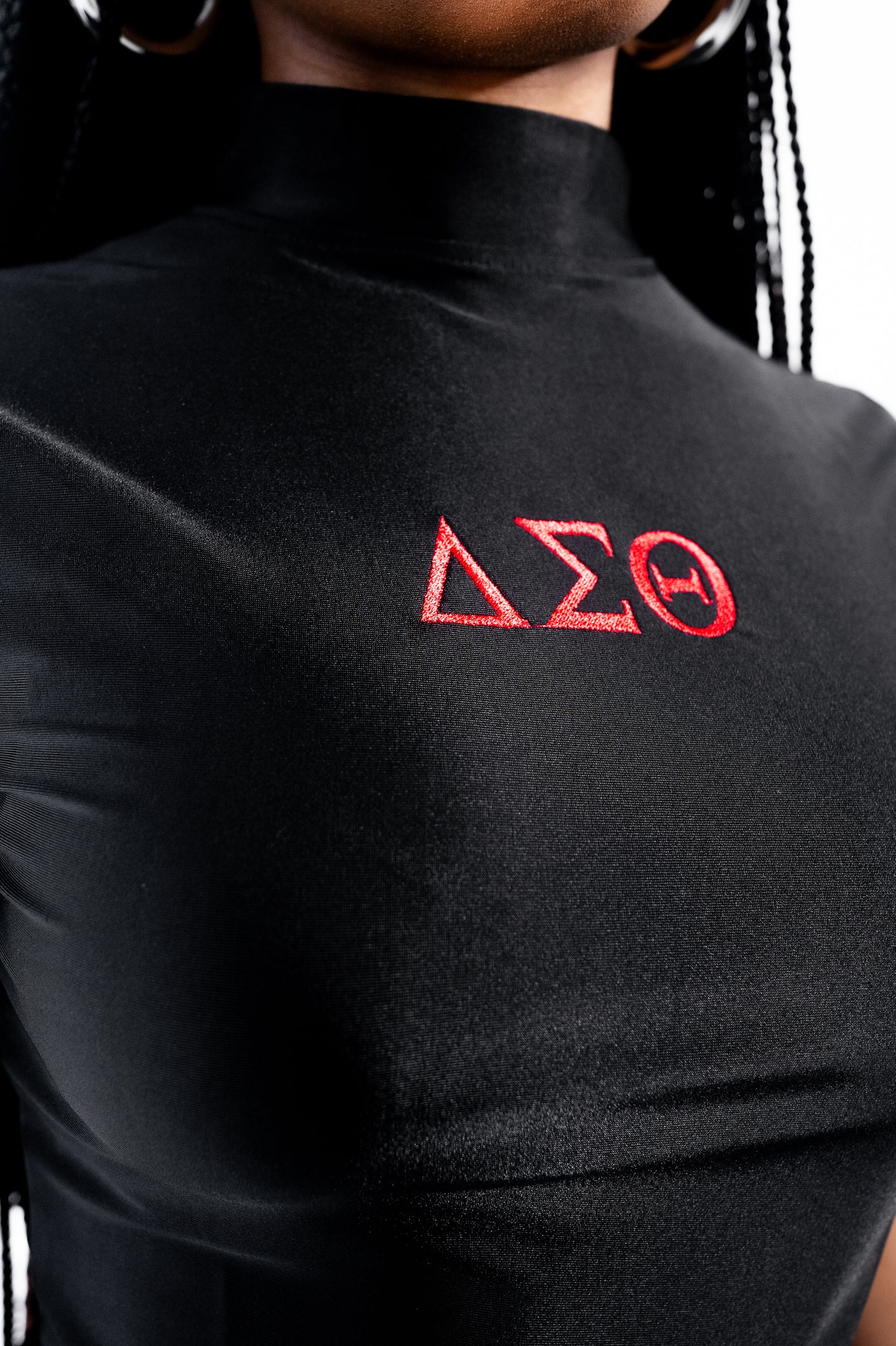 Delta Sigma Theta Mockneck Shirt