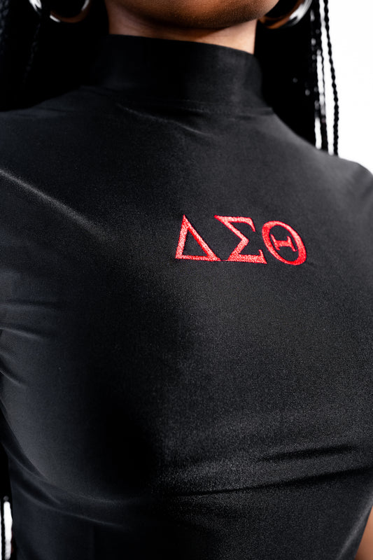 Delta Sigma Theta Mockneck Shirt